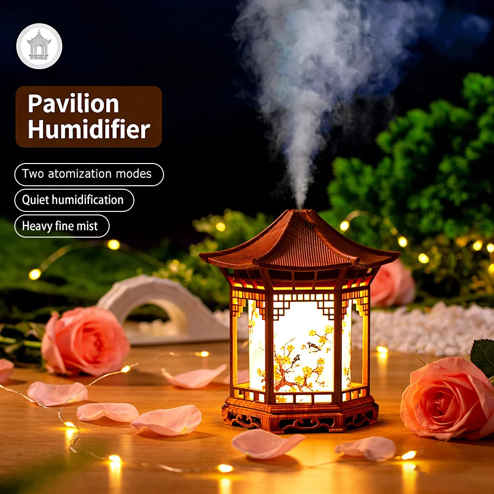 USB Mini Air Humidifier – Modern Asian-Inspired Design with Dual Mist Modes