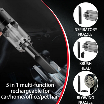 Portable Handheld Vacuum Cleaner – Compact Multi-Purpose Cleaner for Car & Home
