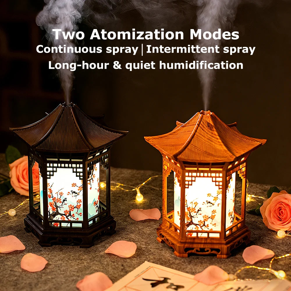 USB Mini Air Humidifier – Modern Asian-Inspired Design with Dual Mist Modes