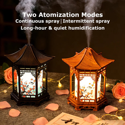 USB Mini Air Humidifier – Modern Asian-Inspired Design with Dual Mist Modes