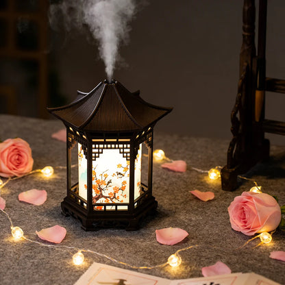 USB Mini Air Humidifier – Modern Asian-Inspired Design with Dual Mist Modes
